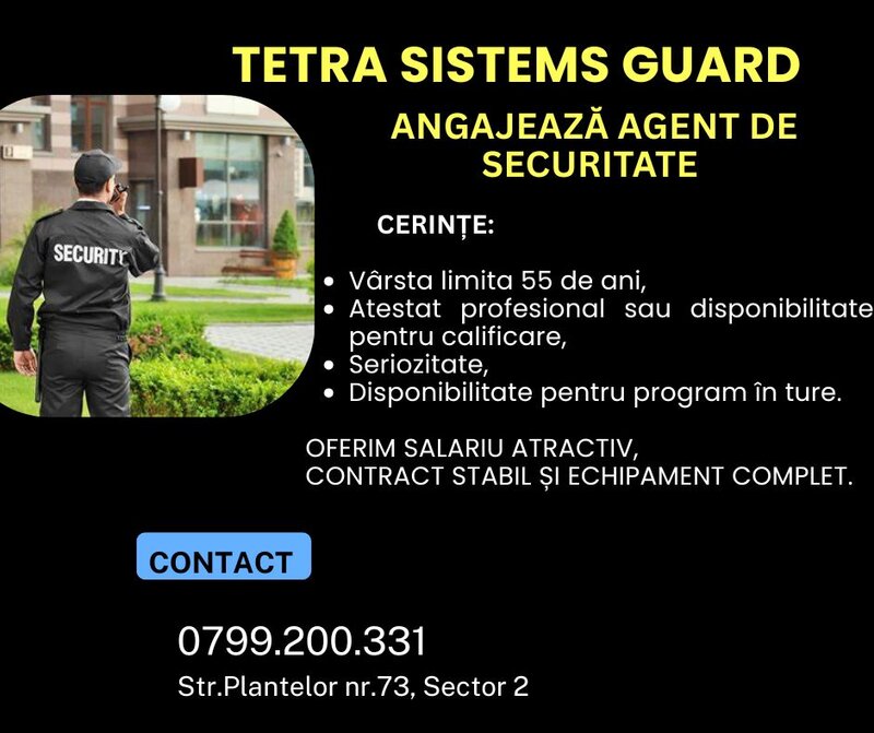 Agenti de paza, securitate,